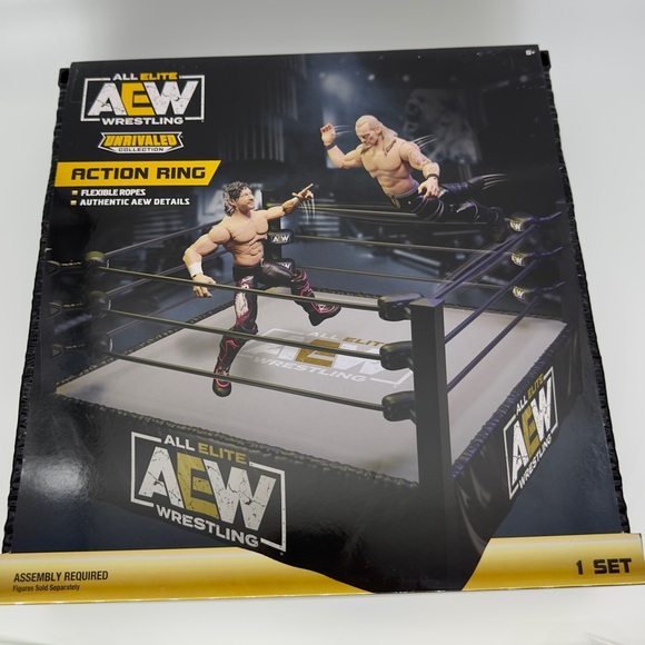AEW All Elite Wrestling Unrivaled Action Wrestling Ring Playset - Picture 2 of 7